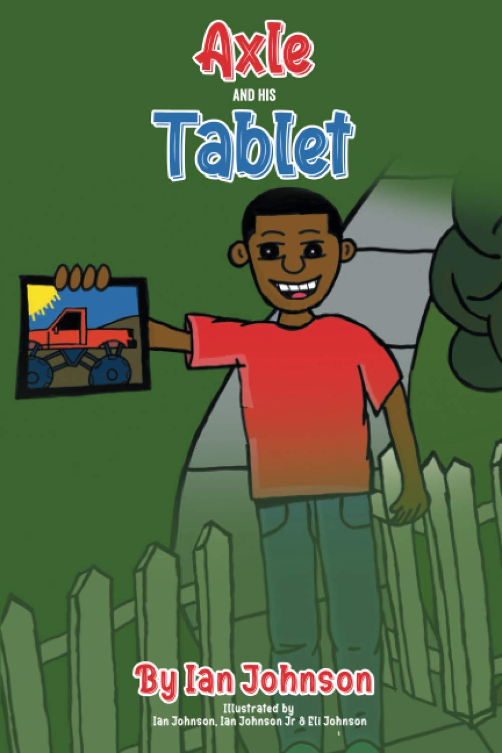 Axle and His Tablet - Portable Kids Learning Device for Reading, Games & Education | Perfect for Travel, Home & School Use