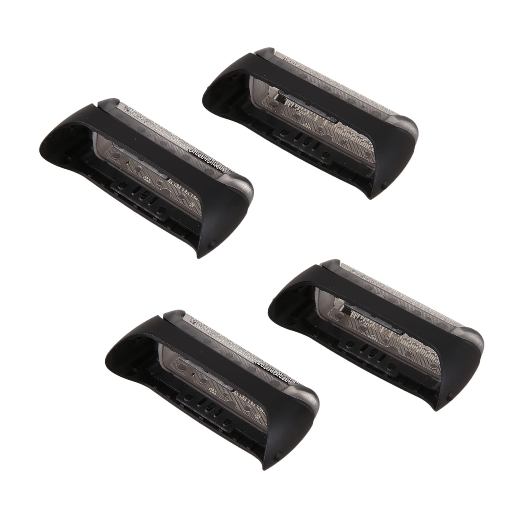 4 Pcs Electric Mesh Shaver Replacement Foil Parts for Braun Series 10B/20B Models 190 180 170 1775 - Compatible with Braun Shavers for Smooth Shaving at Home or Travel