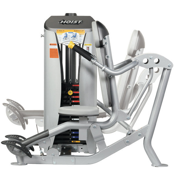 Hoist Roc It RS 1101 Seated Dip Machine - Professional Home Gym Equipment for Strength Training & Upper Body Workouts | Perfect for Home Gym, Fitness Studio & Commercial Use