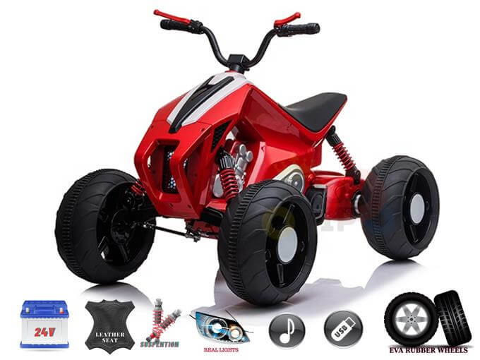 24V Kids Electric ATV Quad Bike - 7