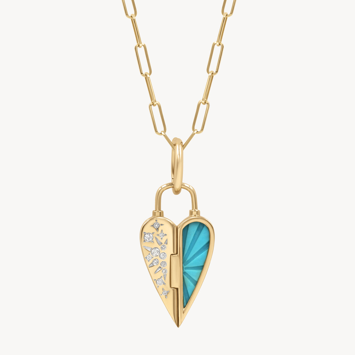 Wild Heart Pendant Necklace - Natural Stone Jewelry for Women, Boho Chic Accessories - Perfect for Everyday Wear, Gifts & Spiritual Healing