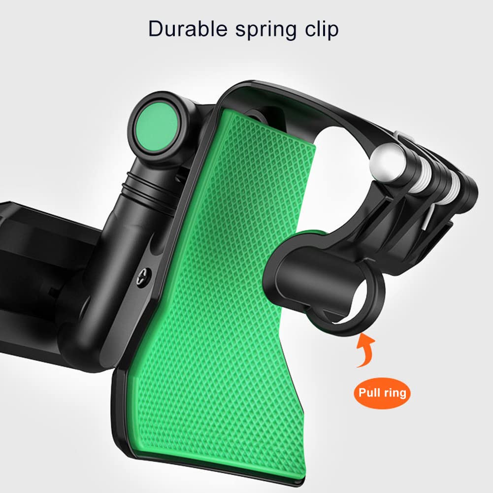 **Zcargel 2-in-1 Adjustable Car Dashboard Phone Holder & Parking Number Stand - Universal Clip-On Car Mount for Smartphones 3-7 Inch - Perfect for Hands-Free Driving & Temporary Parking**