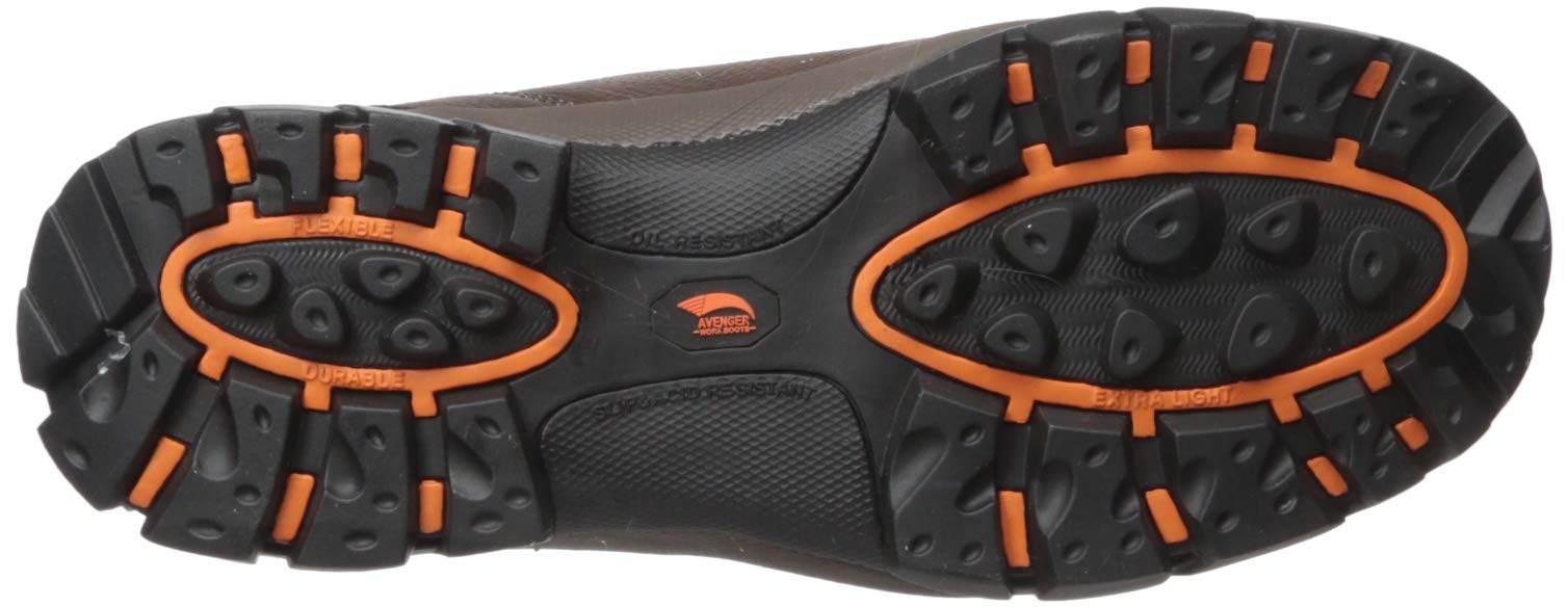 **Avenger Enduro A7264 Men's Composite Toe EH Waterproof Work Boots - Durable Safety Shoes for Construction, Warehouse & Outdoor Work**
