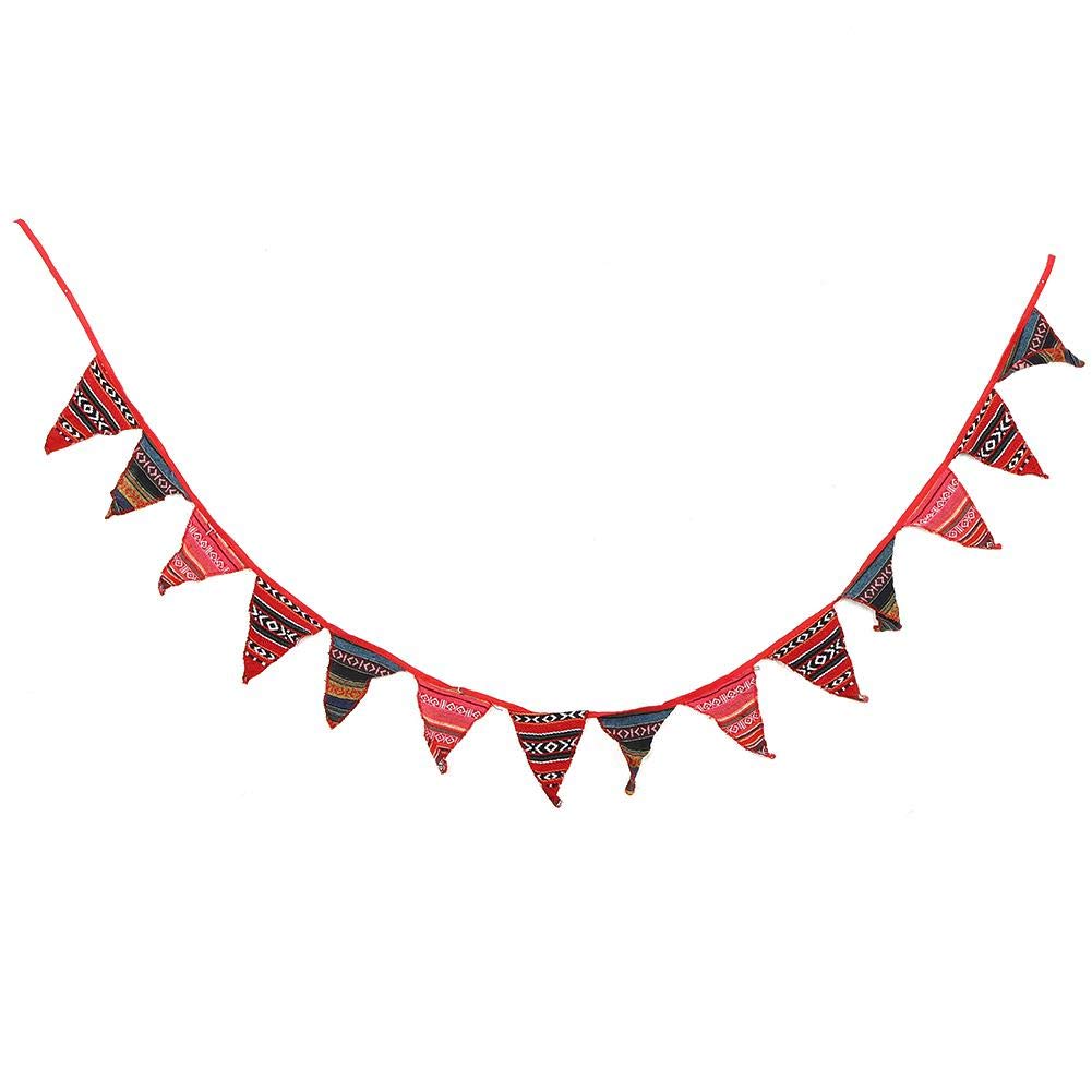 14 Pack Colorful Outdoor Pennant Banners - Perfect for Camping Tents, Birthday Parties, Window Decor & Mountaineering Supplies | Durable Decorative Flags for Backyard, Picnic, Festival & Sports Events