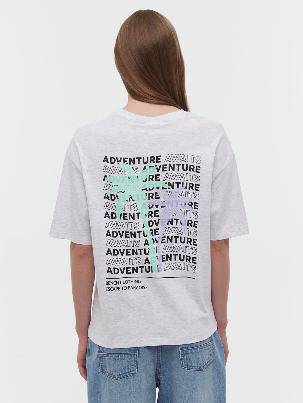 Savita Palm Tree T-Shirt for Women - Tropical Summer Vacation Tee - Beach, Pool, and Casual Wear
