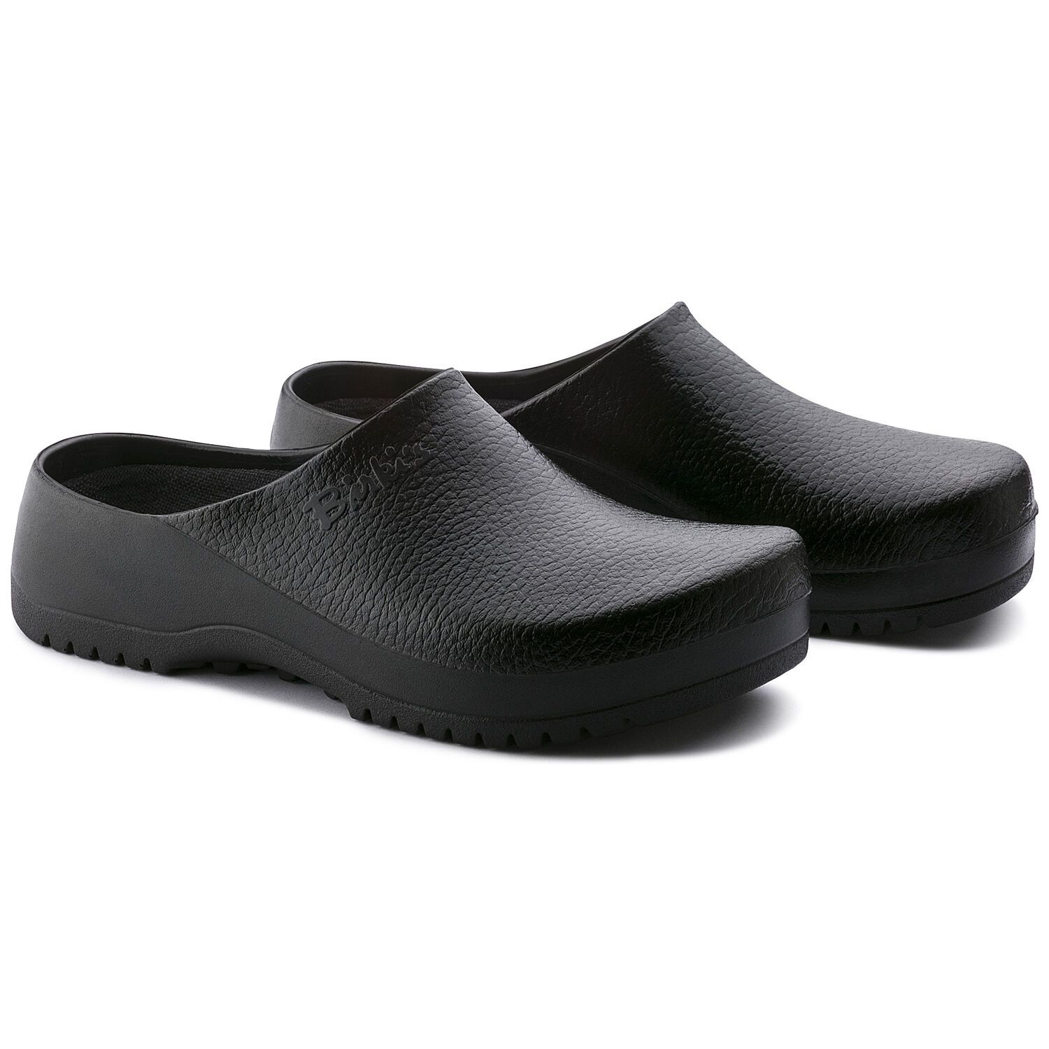 BIRKENSTOCK SUPER BIRKI Black Unisex Clogs - Comfortable Slip-Resistant Kitchen & Garden Shoes for Men & Women