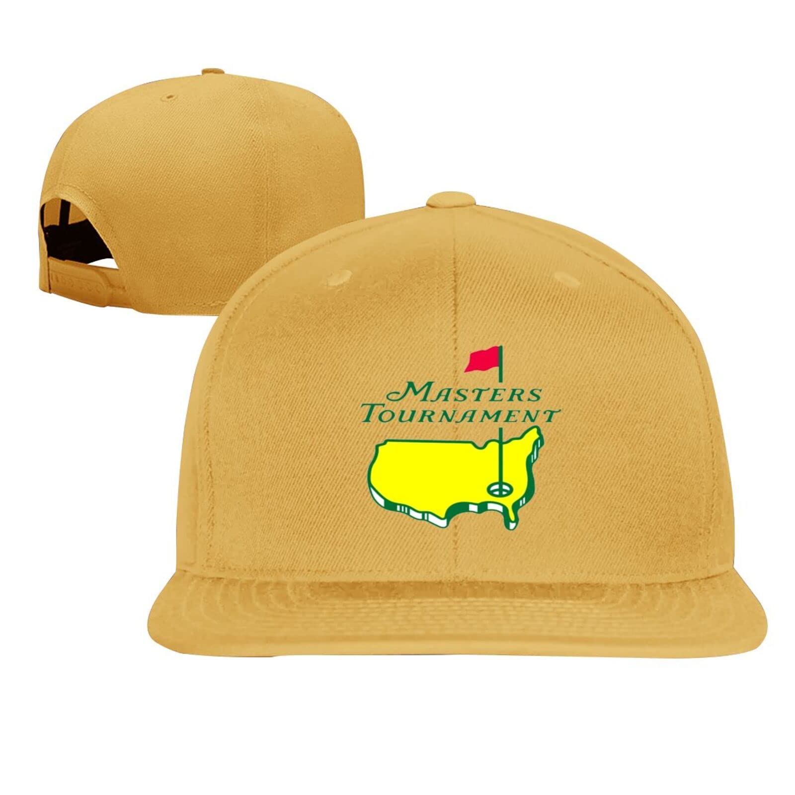 **Augusta National Golf Masters Tournament Unisex Adjustable Baseball Cap - Straight Brim Hat for Men & Women - Perfect for Golf, Sports & Outdoor Activities**