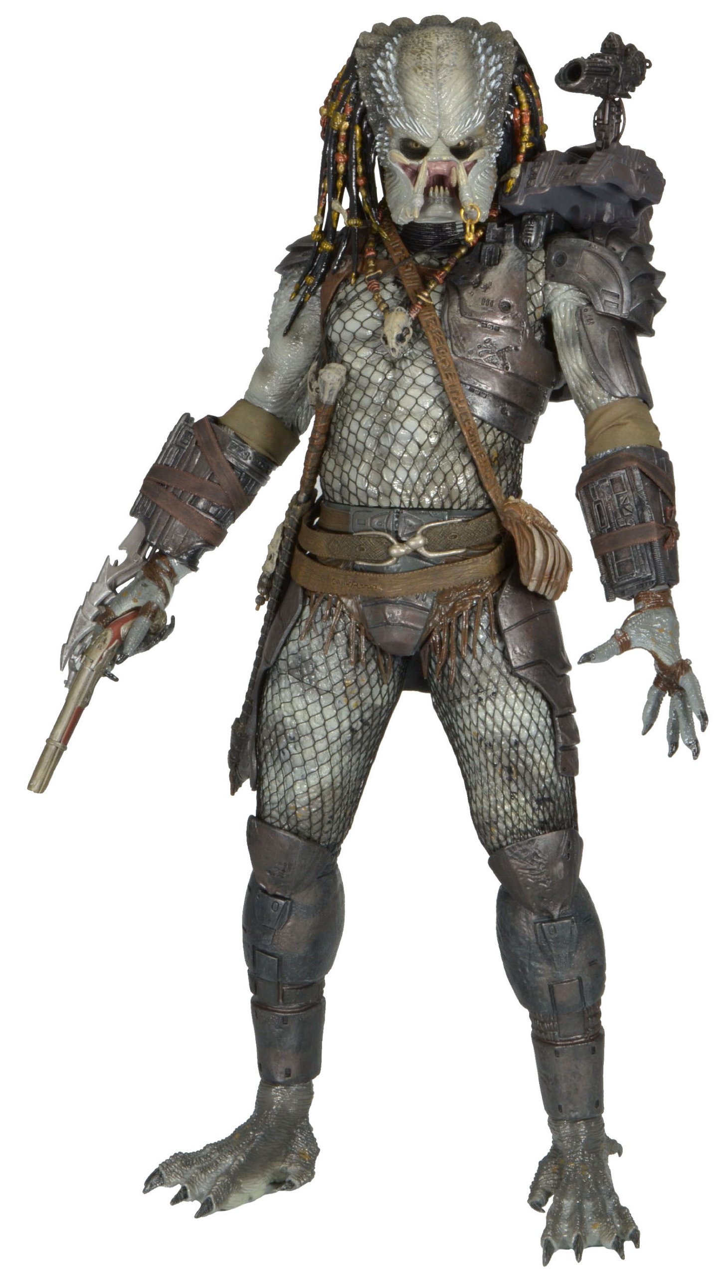 Elder Predator 1/4 Scale Action Figure - Highly Detailed Collectible Model for Movie Fans & Gift for Predator Lovers - Perfect for Display, Cosplay & Action Figure Collections