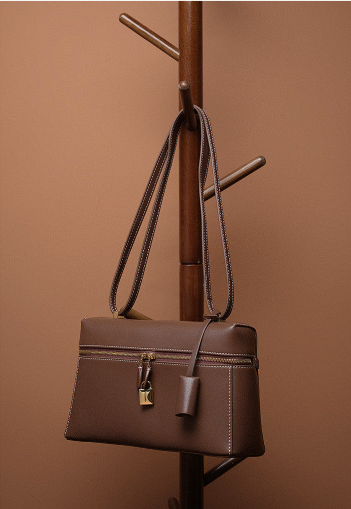 Structured Mini Box Bag for Women - Stylish Crossbody Handbag for Everyday Use, Work, and Travel