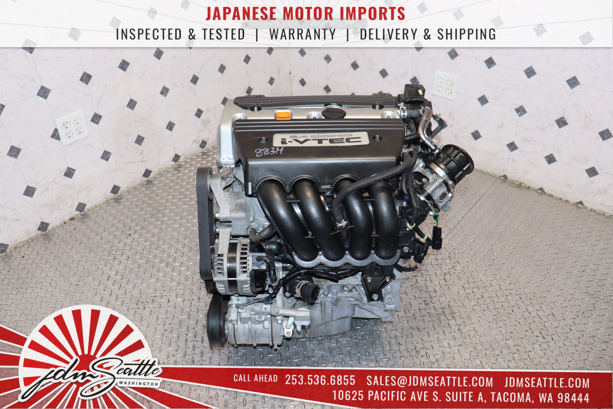 JDM K24A 2.4L Engine for 2011-2014 Honda CR-V RB3 - High Performance Replacement Motor for Off-Roading & Daily Commuting