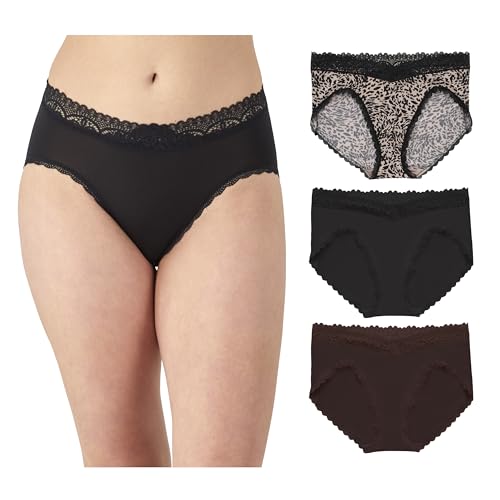 Just Brown Lace/Black Lace/Black Animal Print
