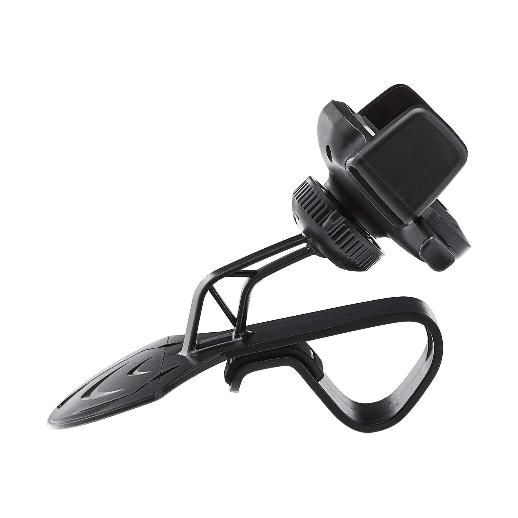 Amazon Basics Universal Car Phone Mount - Adjustable Dashboard Smartphone Holder for iPhone, Samsung, Google Pixel - Secure & Hands-Free Driving - Perfect for GPS Navigation & Music Playback