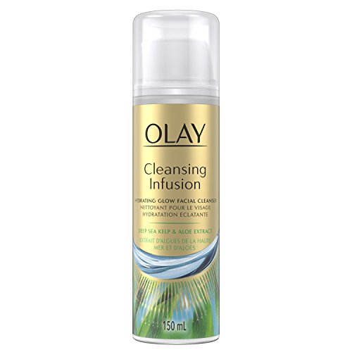 Olay Deep Sea Kelp Facial Cleanser - 5.0 fl oz Face Wash for Hydration & Gentle Cleansing | Perfect for Daily Skincare Routine & Travel