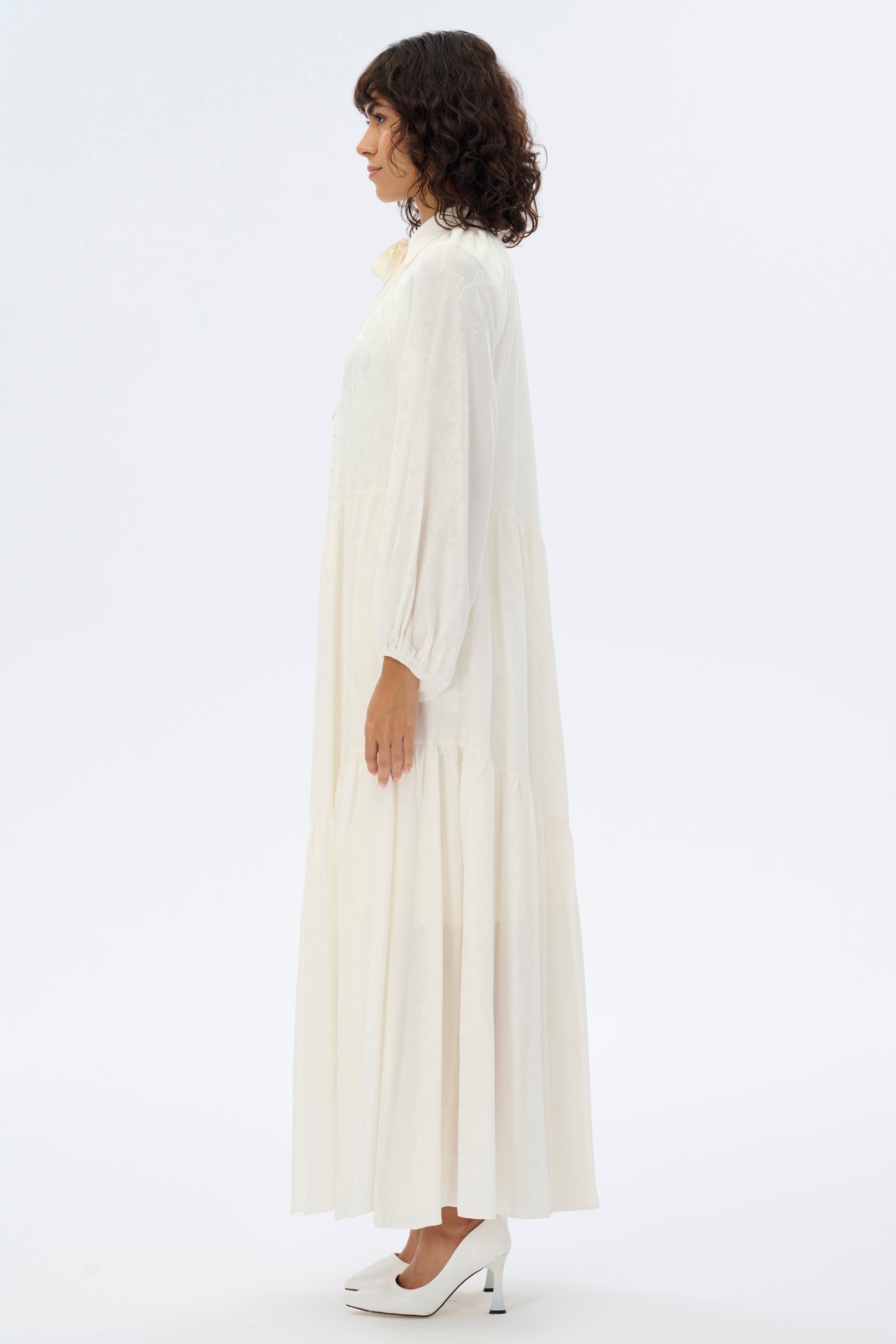 Oversized Baby Collar Dress for Women - Elegant & Comfortable Flowy Maxi Dress for Casual Wear, Date Night & Special Occasions