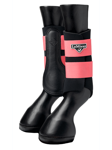 Le Mieux Grafter Brushing Boots for Horses - Durable & Breathable Leg Protection for Training & Riding - Perfect for Dressage, Jumping & Stable Use