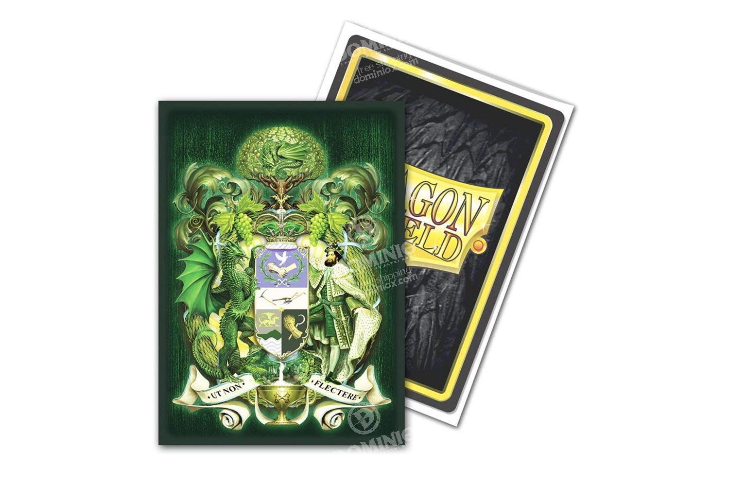 Arcane Tinmen AT-12028 DS EDI Classic Art Vanguard Card Sleeves (100 Count) - Premium King Mothar Coat of Arms Design | Perfect for Trading Card Games, Collectible Card Protection & TCG Tournament Play