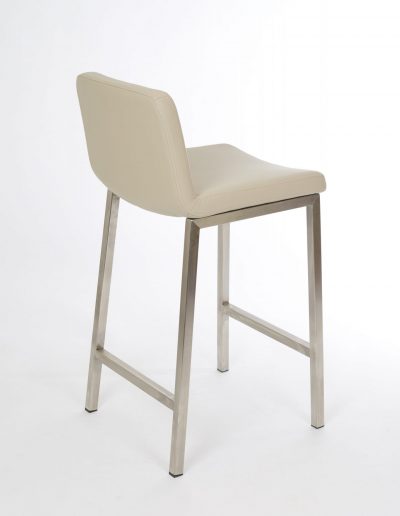 Corey Taupe Stool - Modern Accent Seating for Living Room, Bedroom, or Office - Durable & Stylish Home Decor