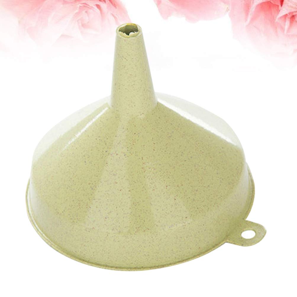 Premium Liquid Transfer Funnel for Kitchen & Garage - Heavy Duty Oil Funnel with Spout for Cooking, Automotive, DIY & Home Use