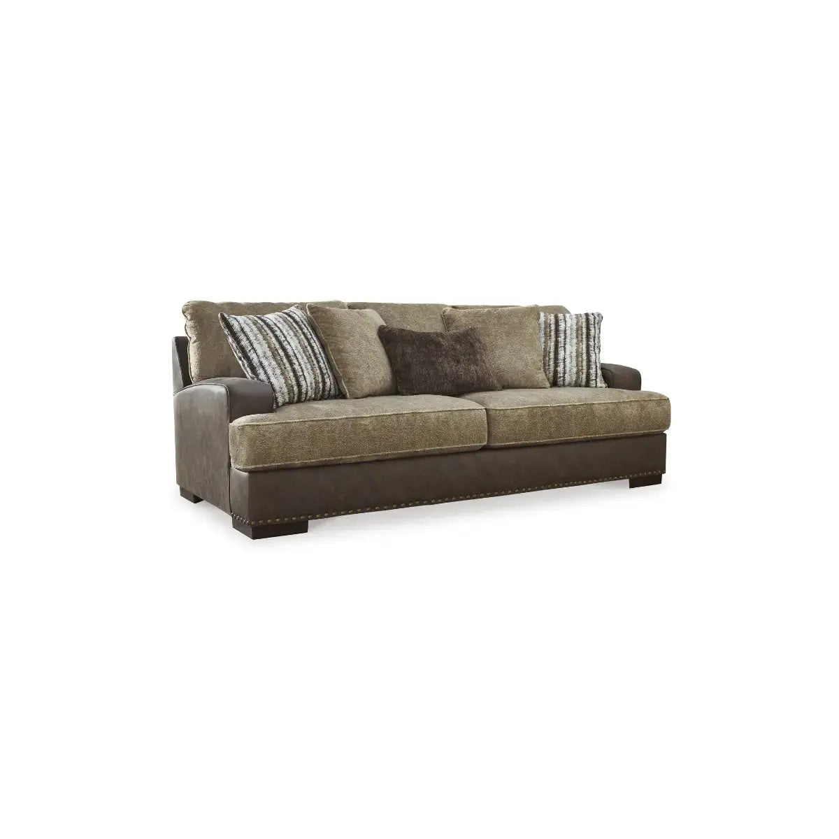 Luxury Alesbury Sofa Set in Rich Chocolate Brown - Perfect for Living Room, Lounge & Family Room Decor