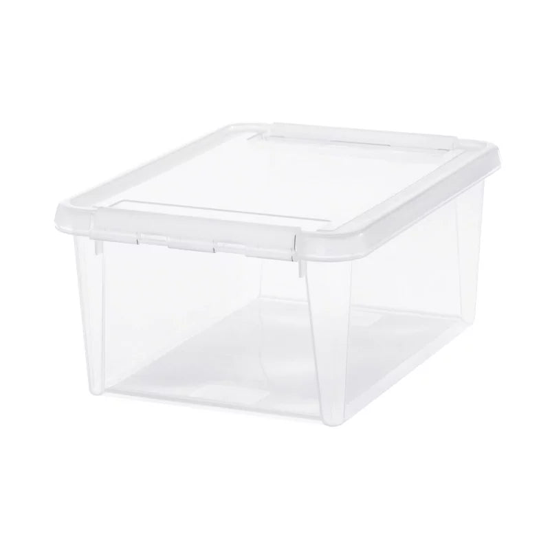SmartStore™ 15-Piece Plastic Storage Box Set with Lids - 14L Capacity for Home Organization, Closet, Kitchen & Office Storage Solutions