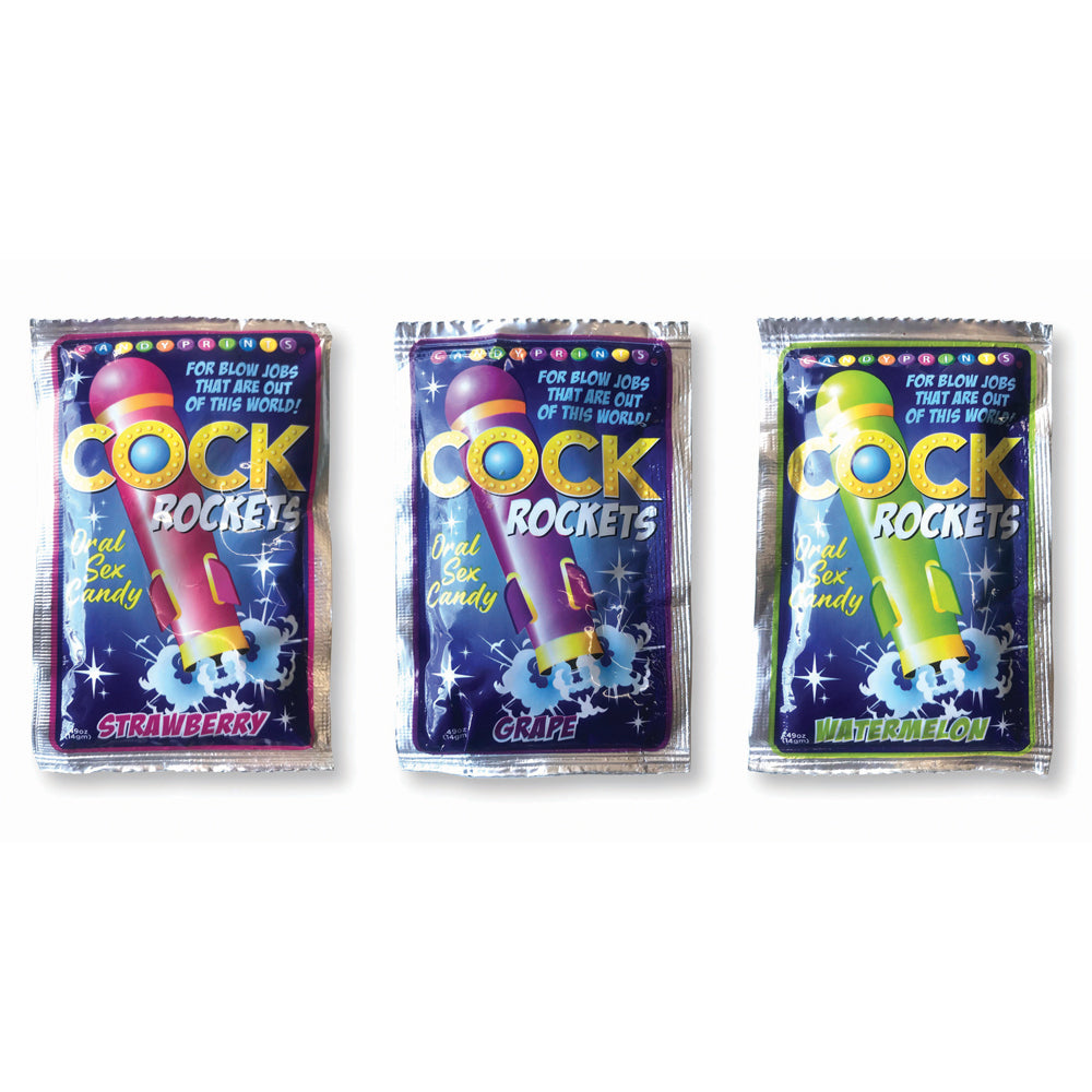 Best Oral Sex Popping Candy - Cock Rockets for Couples & Adult Fun - Sweet & Exciting Sensation for Romantic Nights & Spicy Moments
