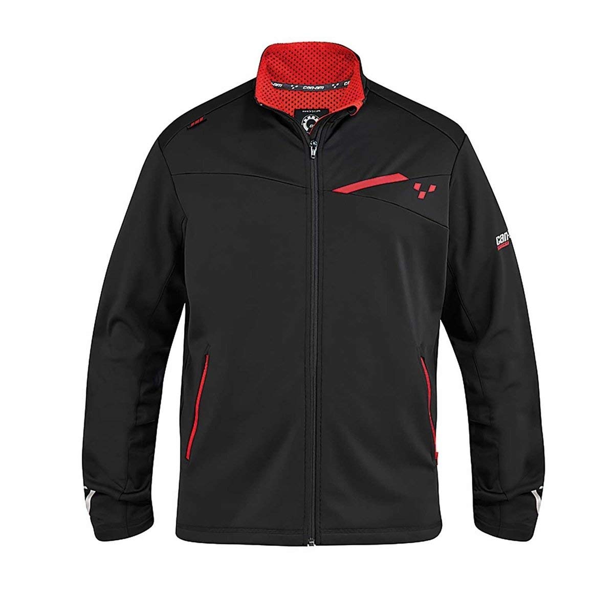 Can-Am Men's Technical Jacket - Lightweight Waterproof Windbreaker for Outdoor Activities, Hiking & Motorcycle Riding
