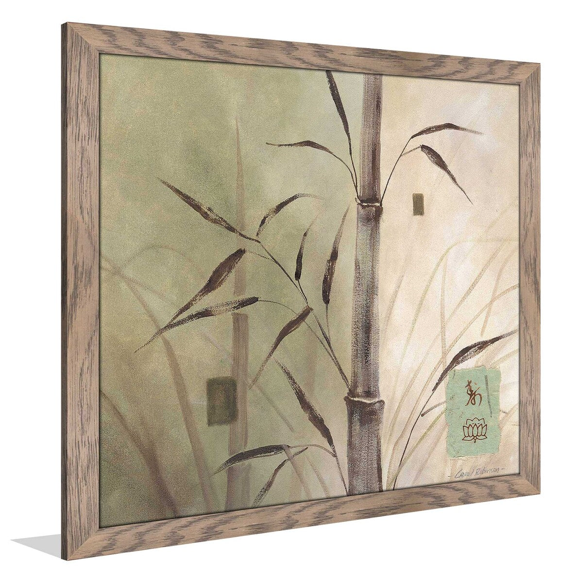 Bamboo Sanctuary II Acrylic Wall Art Print - Modern Home Decor for Living Room, Bedroom & Office