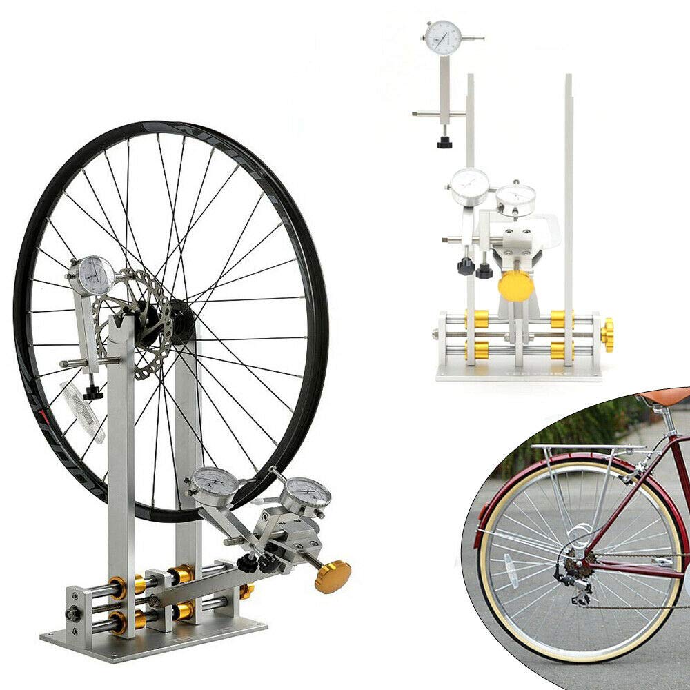 Professional Bicycle Wheel Truing Stand - Portable Bike Wheel Repair Tool Kit for 10