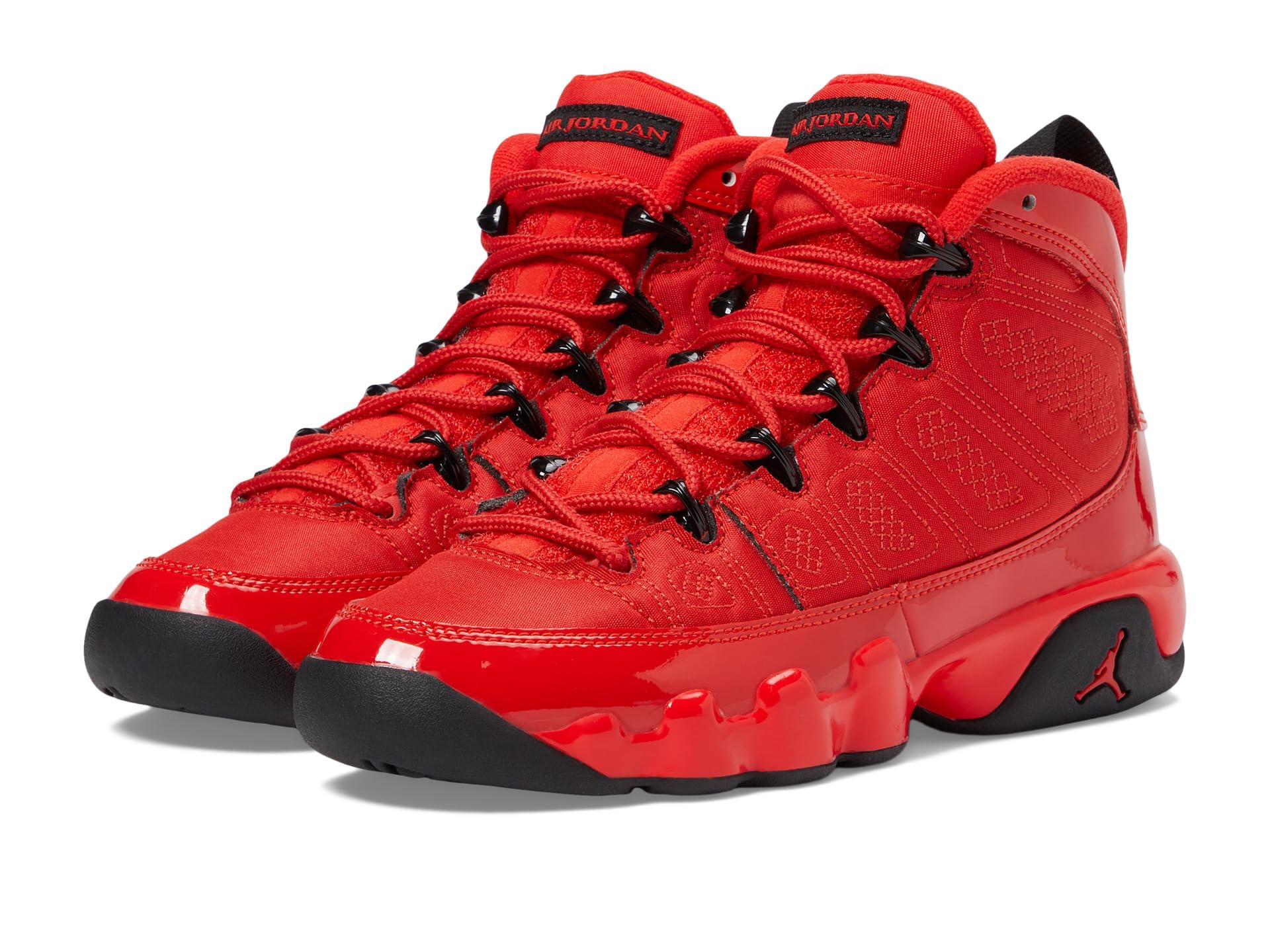 Jordan Youth Air Jordan 9 Retro GS Basketball Shoes 302359-600 Chile Red - Size 6Y for Kids | Boys' Sneakers for School, Sports & Casual Wear