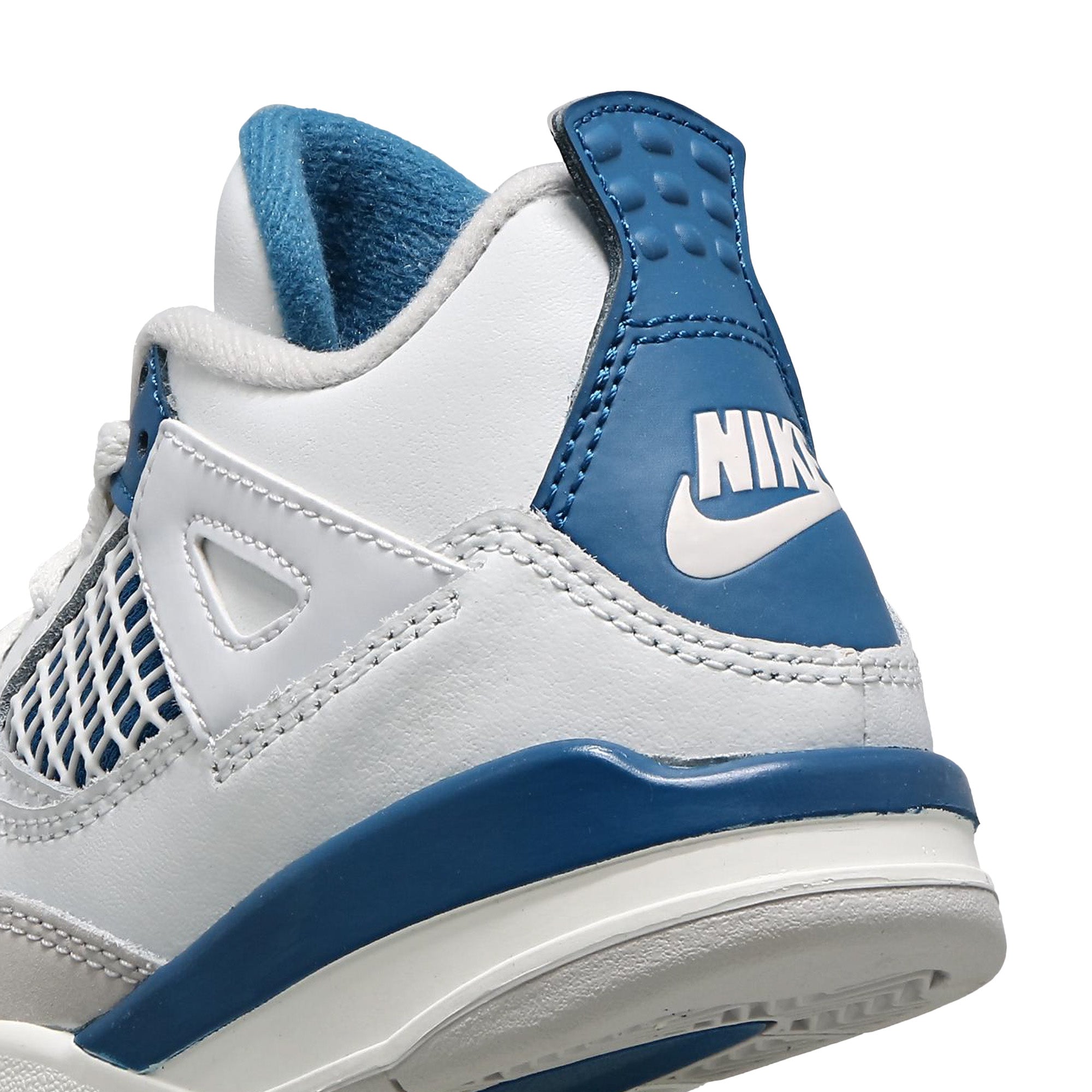 Air Jordan 4 Retro 'Military Blue' PS Sneakers (2024) - Men's Basketball Shoes for Casual Wear & Street Style