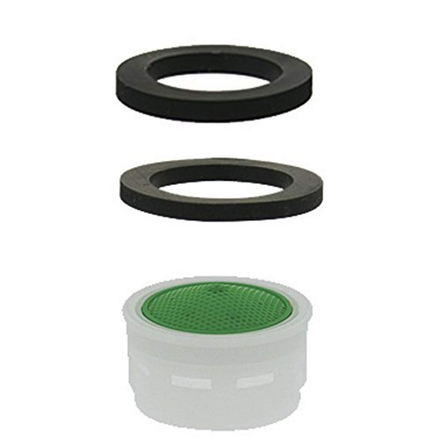 High Flow Faucet Aerator Filter Insert - Universal Water Saving & Splash Reduction for Kitchen & Bathroom Sinks - Perfect for Home, RV, and Office Use