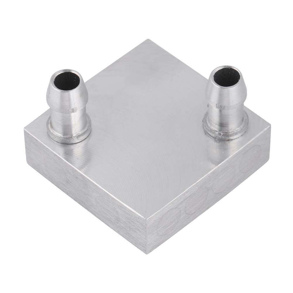 High-Performance Aluminum Alloy CPU Cooling Head - Vacuum Brazed Computer Water Cooling System for PC Gaming & Industrial Inverter Drives | Perfect for Overclocking & High-Tech Applications