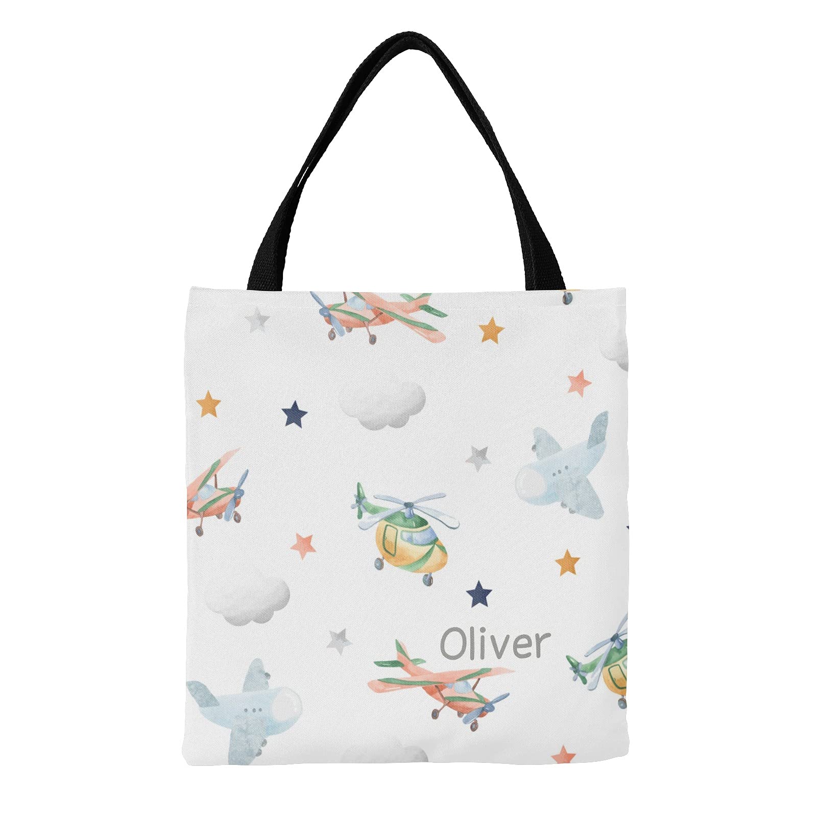 Personalized Unicorn Princess Canvas Tote Bag - Reusable Shopping Bag for Women, Travel, School & Work | Cute Gift Idea for Girls, Teens & Kids | Perfect for Groceries, Beach Trips & Daily Use