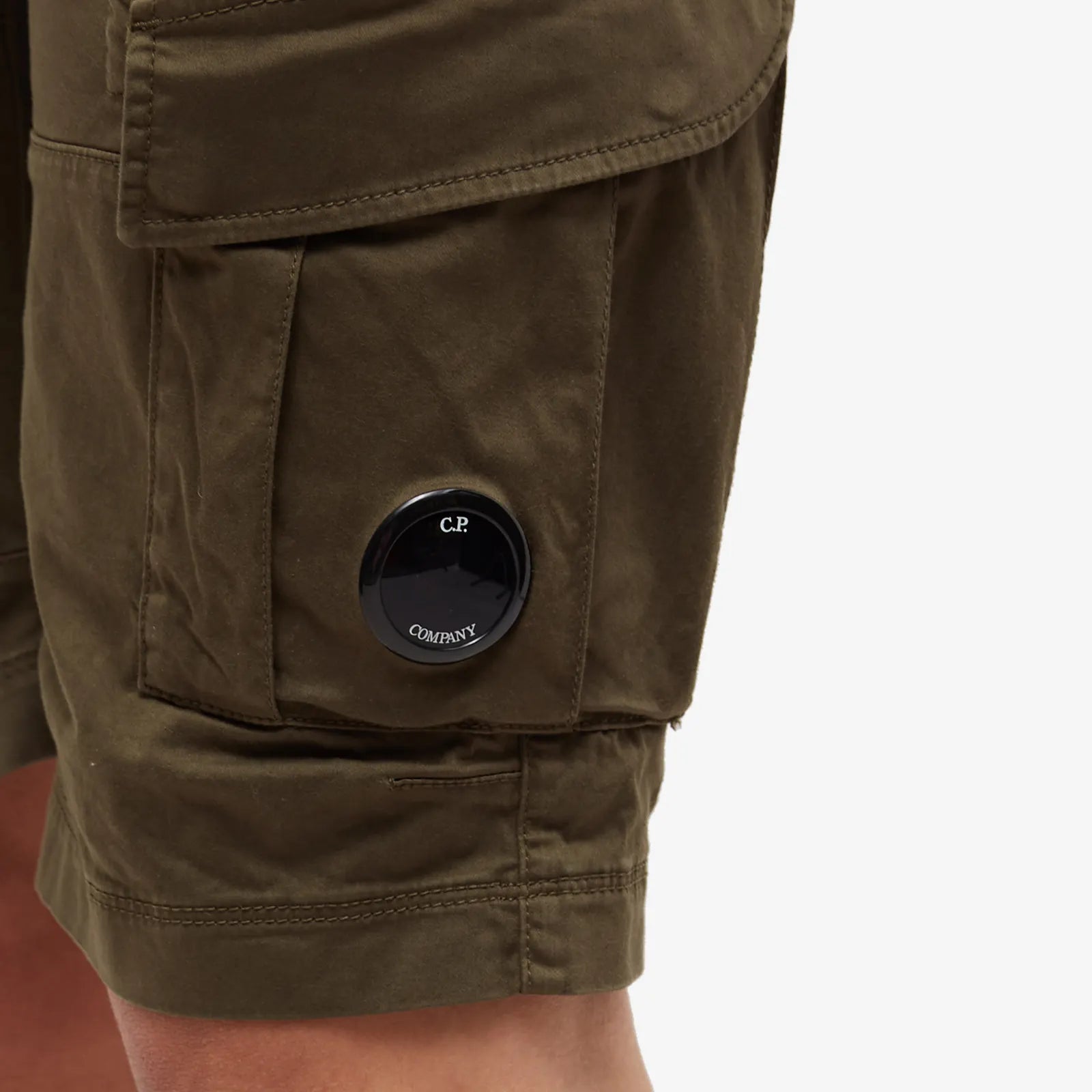 CP Company Lens Cargo Shorts for Men - Durable Military Style Tactical Shorts with Multiple Pockets - Perfect for Outdoor Adventures, Hiking & Casual Wear