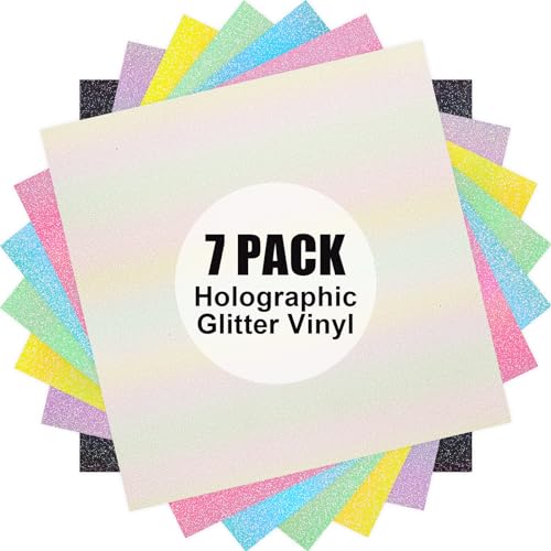 Rainbow Glitter Vinyl Pack