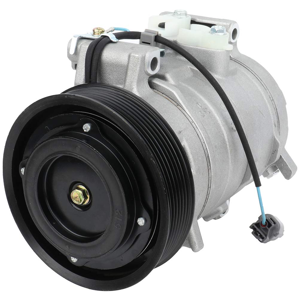 ECCPP AC Compressor with Clutch for 2003-2011 Honda Element 2.4L - High Performance Cooling System Replacement Part | Perfect for Summer Road Trips & Hot Weather Driving