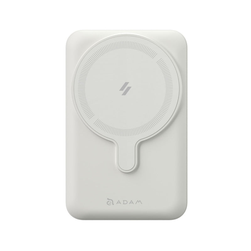 Adam Elements MGSF 10000mAh Portable Power Bank - Fast Charging External Battery Pack for iPhone, Samsung, Android Devices | Perfect for Travel, Camping & Emergency Power Backup