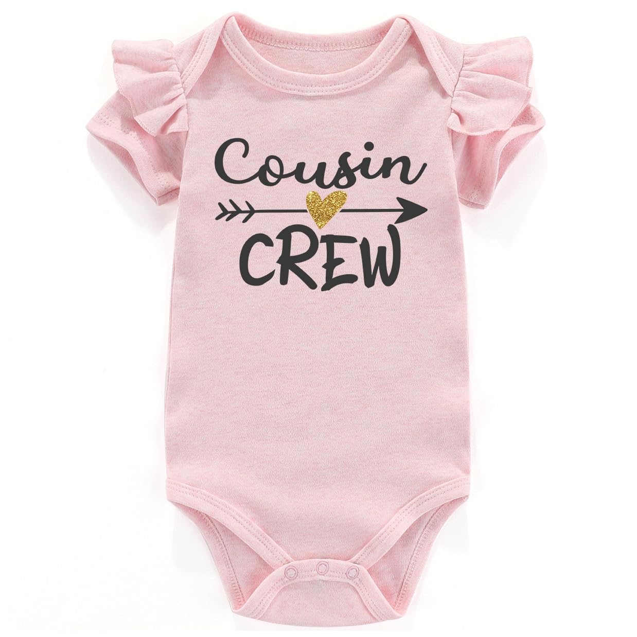 Funny Unisex Baby Bodysuit for Boys & Girls 0-3 Months - Cute Love Nana Papa Design - Perfect for Family Photos, Playtime & Everyday Wear