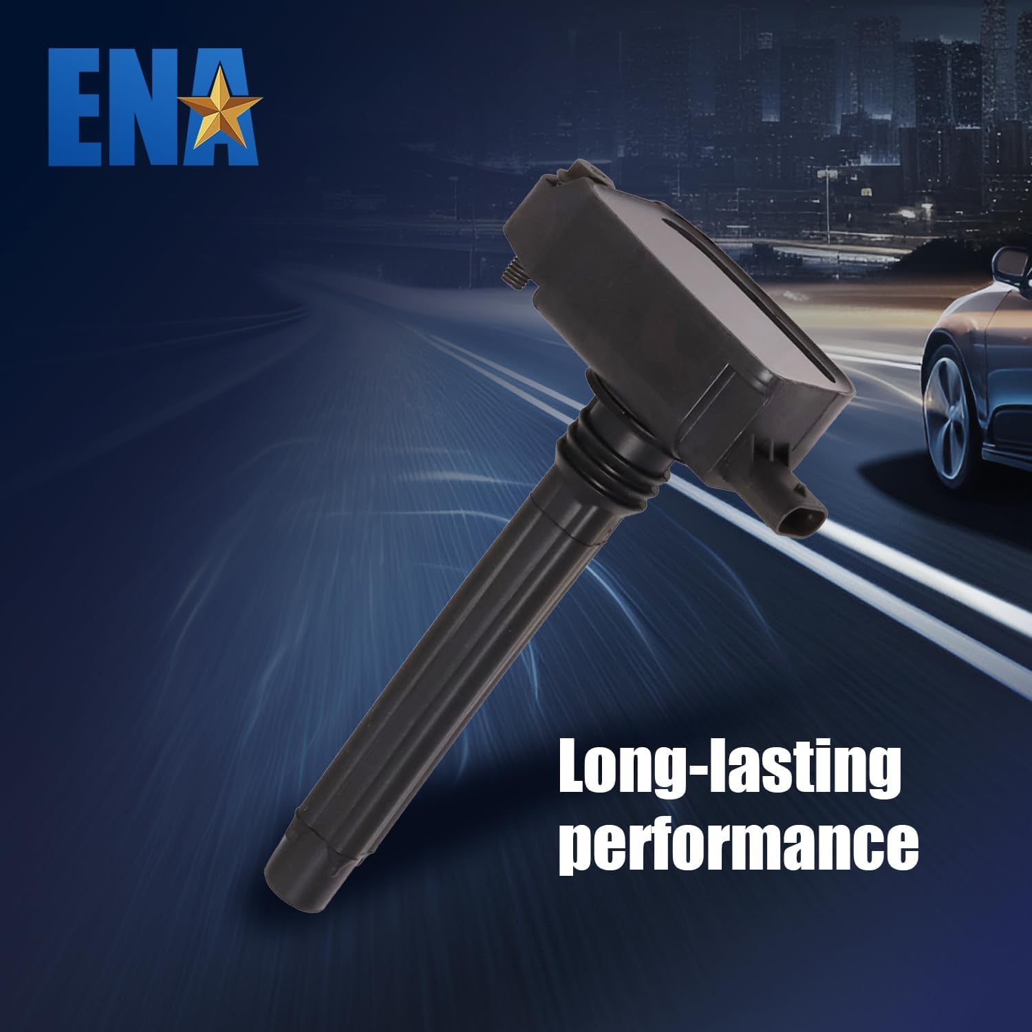 High Performance ENA Ignition Coil Pack - Compatible with Chrysler Pacifica, Voyager, Durango, Grand Cherokee & Wrangler - Replacement for 68223569AD & UF807 - Perfect for Engine Maintenance & Smooth Driving Experience