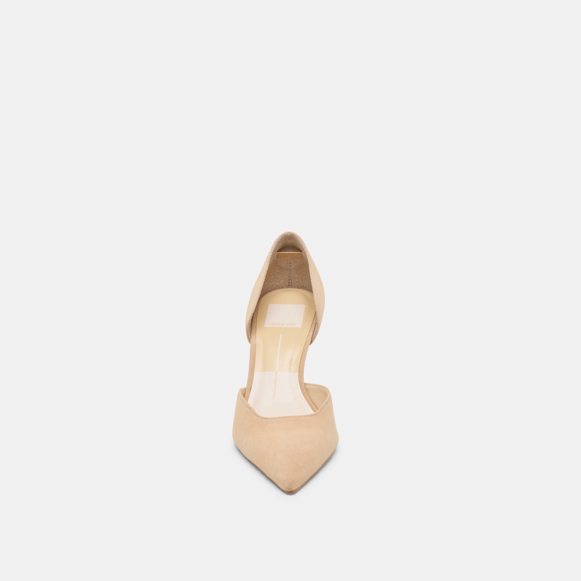 ELOY Women's Tan Suede High Heels - Stylish & Comfortable Dress Shoes for Parties, Weddings & Office Wear