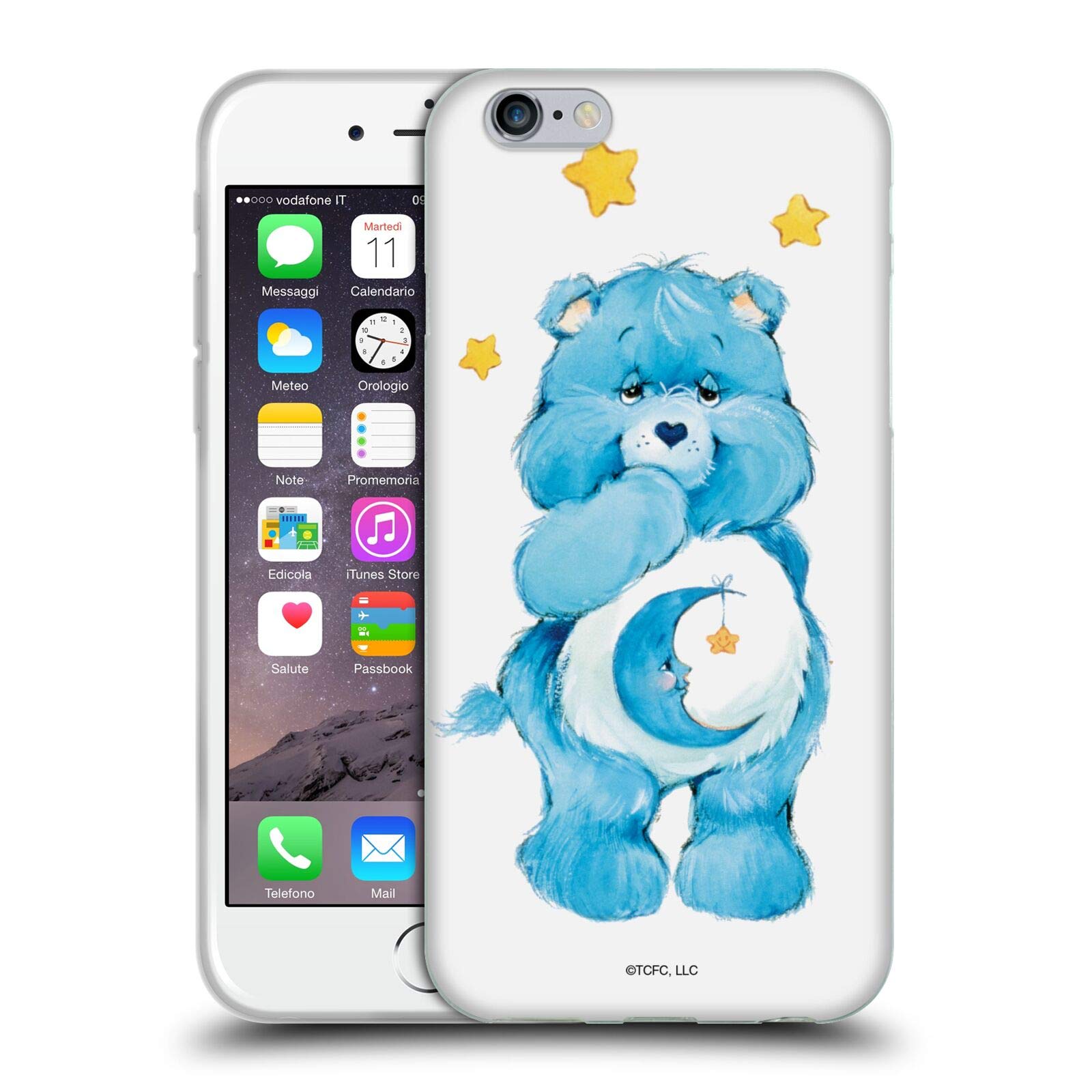 Officially Licensed Care Bears Dream Classic Soft Gel Phone Case for Apple iPhone 6/6s - Cute Protective Cover with Fun Design - Perfect for Kids, Teens & Nostalgic Adults (Home, School, Travel)