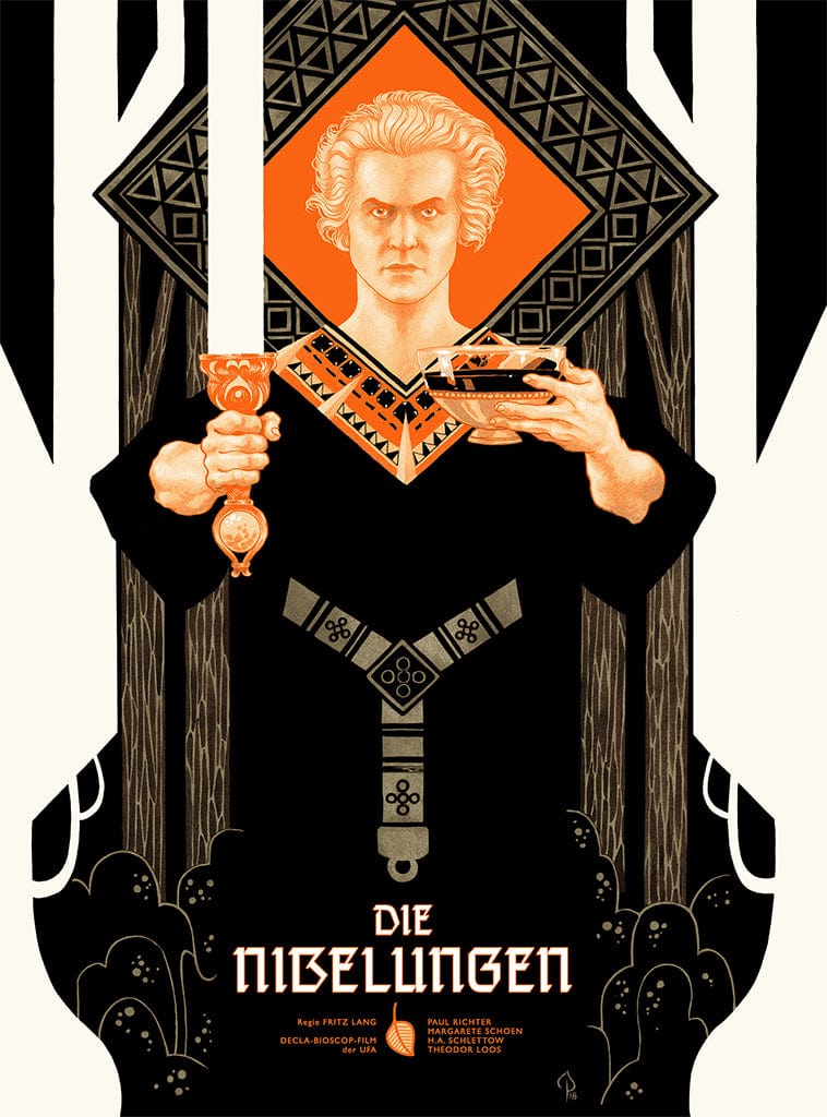 Black Dragon Press x Mondo #09: Die Nibelungen: Siegfried Poster - Limited Edition Art Print for Movie Lovers & Home Decor