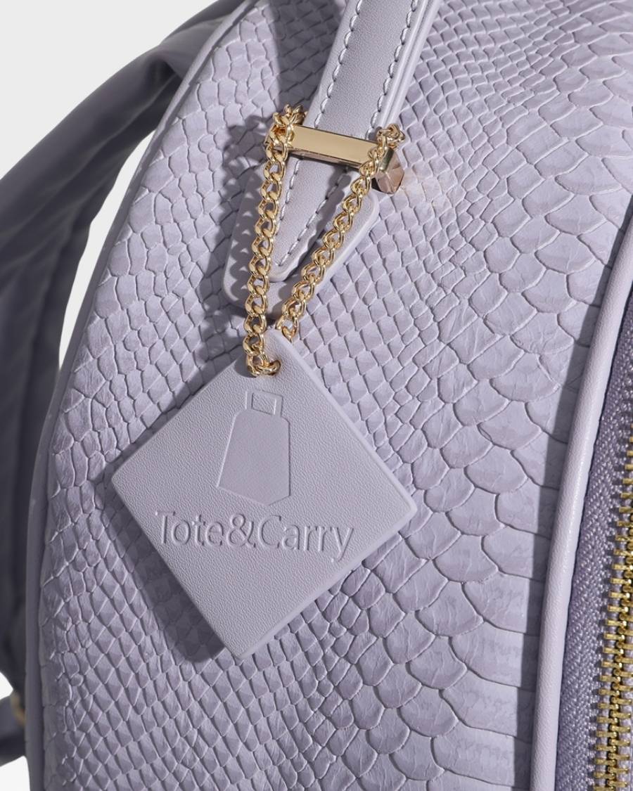 Apollo 1 BFF Backpack in Lavender - Stylish Waterproof School Backpack for Women & Girls - Perfect for College, Travel, and Everyday Use