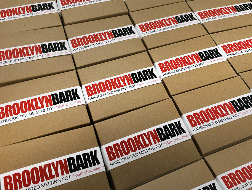 Brooklyn Bark ™ Premium Dark Chocolate Gift Box - 1/2 Pound Gourmet Chocolate Bark for Holidays, Birthdays & Corporate Gifting | Perfect for Christmas, Valentine's Day & Special Occasions