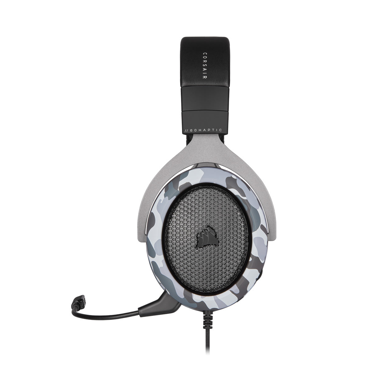 Corsair HS60 HAPTIC Stereo Gaming Headset with 50mm Drivers - Immersive PC/PS4/Xbox Gaming & Music Experience for Pro Gamers & Streamers