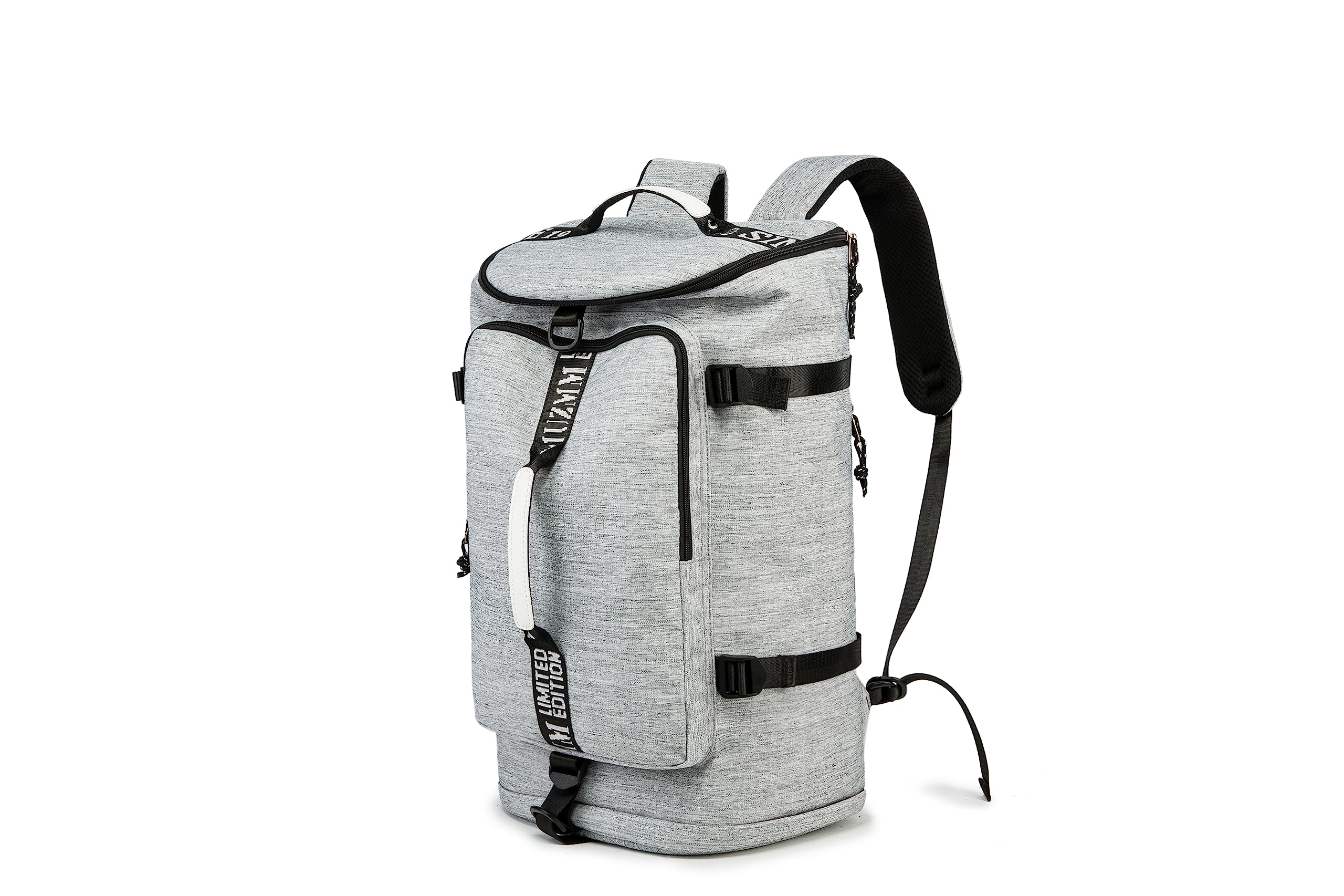 Waterproof Gym Duffle Bag & Laptop Backpack 40L - Large Capacity Lightweight Travel Backpack for Men & Women - Perfect for Hiking, Fishing, Gym, Work & Outdoor Adventures
