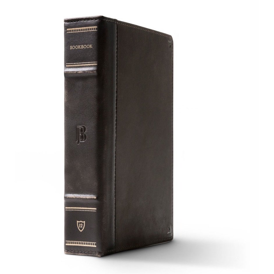 Twelve South BookBook CaddySack Travel Tote Bag - Premium Brown Leather Organizer for MacBook, iPad & Essentials | Perfect for Business Travel, Commuting & Daily Use
