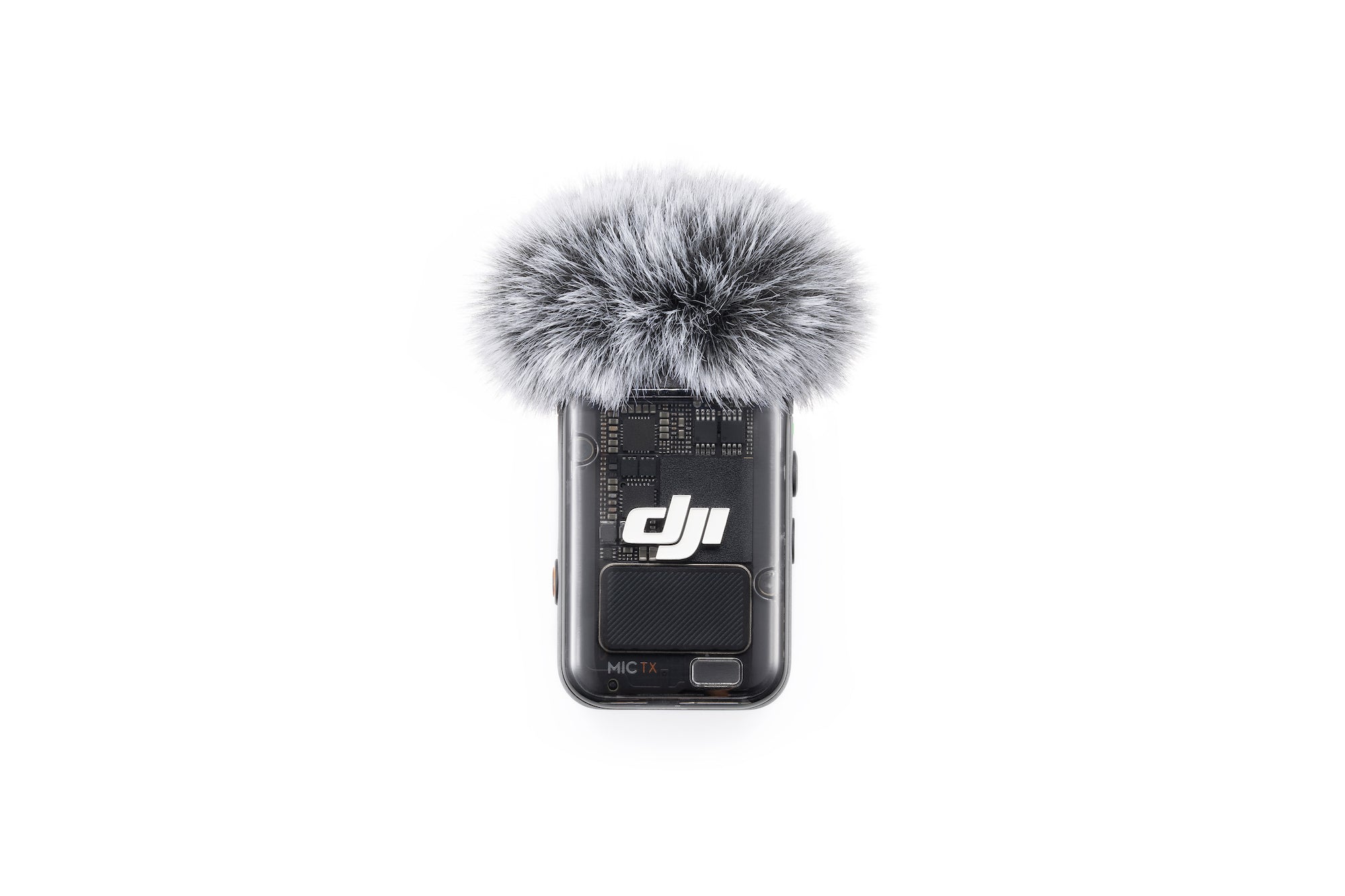DJI Mic 2 Wireless Lavalier Microphone Transmitter - Shadow Black for Vlogging, Interviews & Content Creation