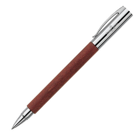 Faber-Castell Ambition Pearwood Rollerball Pen - Premium Wooden Fountain Pen for Writing, Journaling & Office Use - Elegant Gift for Professionals & Students