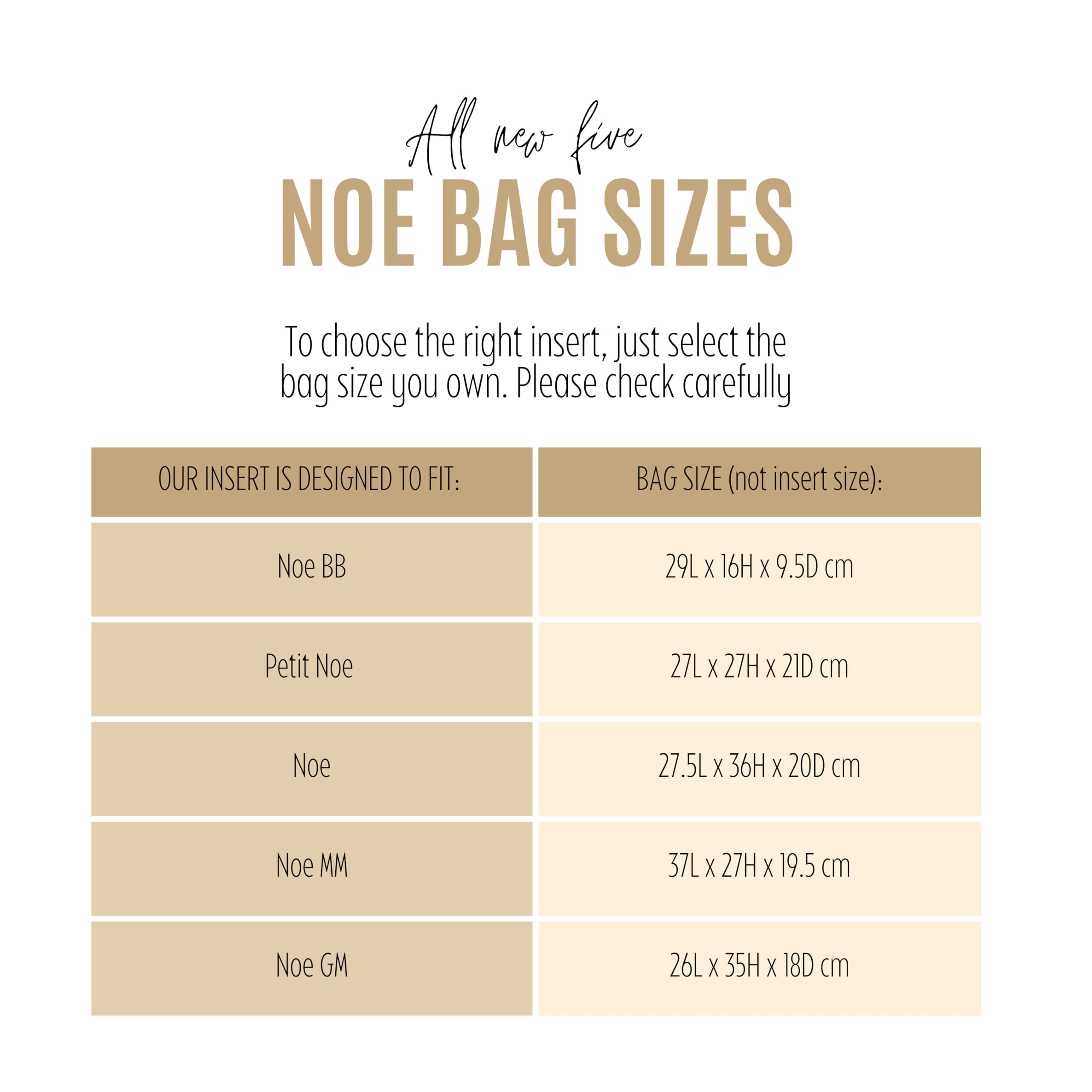 LV Noe GM & BB Purse Organizer Insert - Handmade 2mm Felt Bag Organizer with Gold Zipper for Louis Vuitton Noe, Petit Noe (Red) - Perfect for Travel, Work & Everyday Use to Keep Your Luxury Bag Neat & Protected